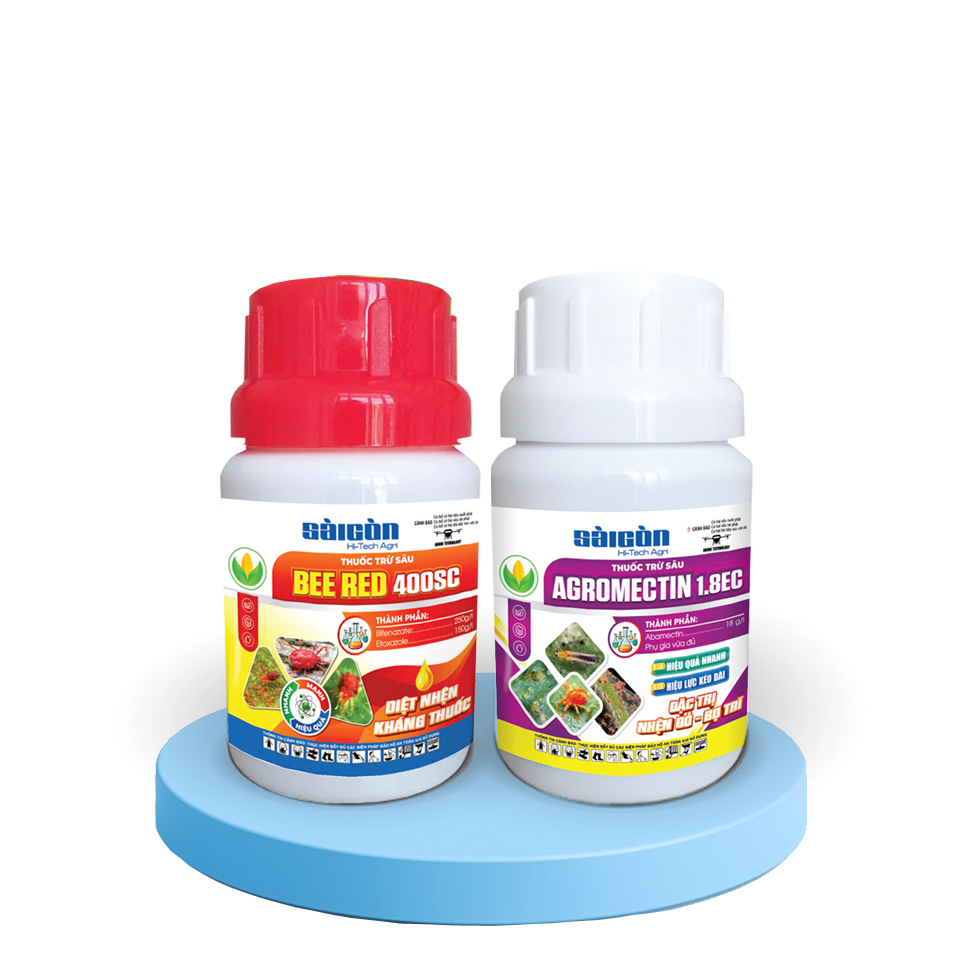 Bee Red 400SC + Agromectin 1.8EC